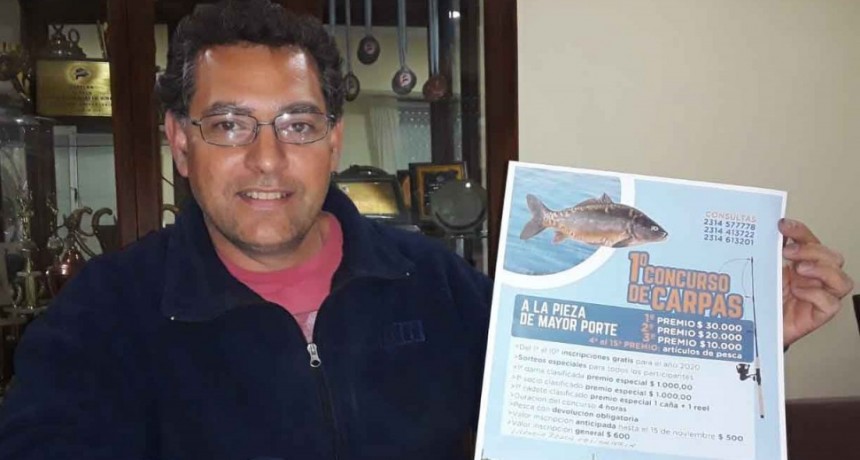 Laguna San Luis: Comienza la inscripci&oacute;n para el primer concurso de carpas a la pesca de mayor porte y con devoluci&oacute;n