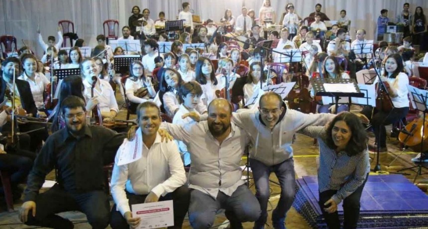 El Intendente Pisano acompa&ntilde;&oacute; el Encuentro Regional de Orquesta Escuela