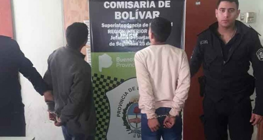 Tarea policial del fin de semana; Aprehensiones por hurtos y disturbios