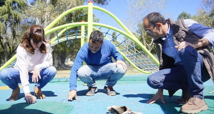 El Intendente Pisano recorri&oacute; obras en diferentes puntos de la ciudad