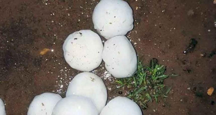 Fuerte tormenta con granizo azot&oacute; a Pergamino y provoc&oacute; destrozos