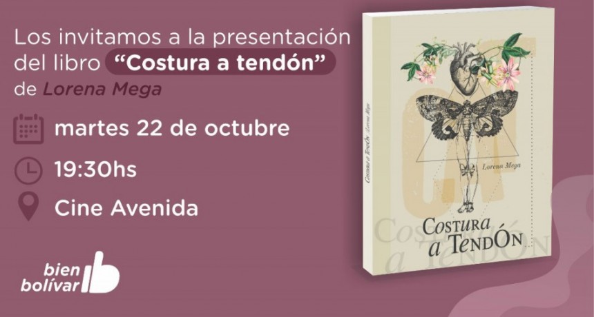 La Municipalidad acompa&ntilde;a la presentaci&oacute;n del libro Costura a Tend&oacute;n de Lorena Mega