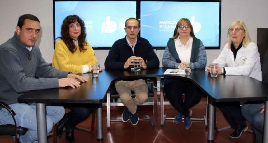 Pisano realiz&oacute; gestiones para concretar el m&eacute;dico de polic&iacute;a y el cr&eacute;dito para el resonador