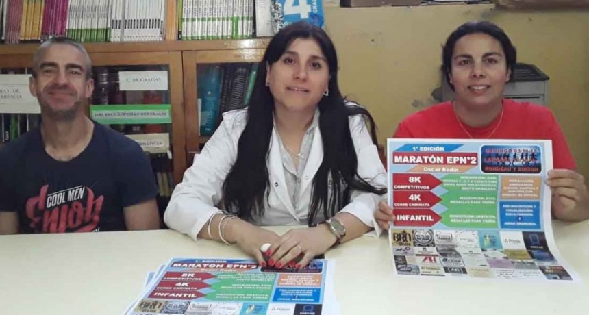 Se viene la 1&ordm; edici&oacute;n del Marat&oacute;n organizada por la EP N.&ordm; 2 Oscar Red&iacute;n