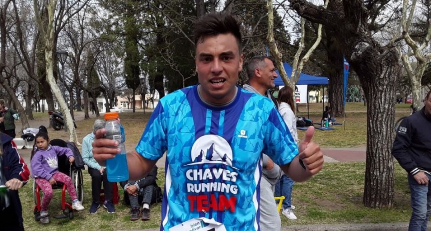Gonzalo Castelli y su cada vez m&aacute;s frecuente subida al podio en competencias de atletismo