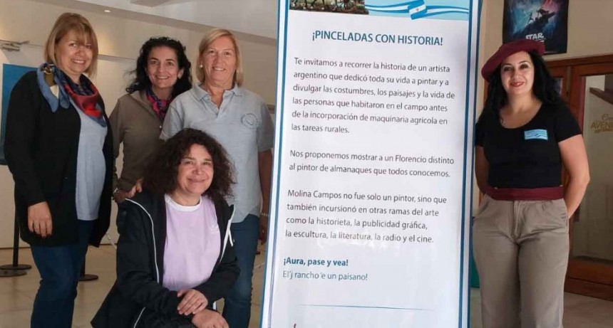 El Museo Itinerante Molina Campos estar&aacute; recibiendo la visita de al menos 400 alumnos