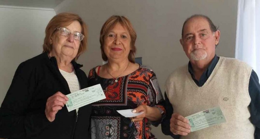 Se entregaron los premios del sorteo mensual de la rifa de Proyectar por los Pueblos