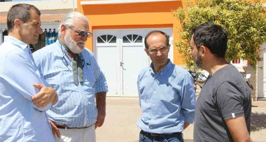 El intendente Pisano contin&uacute;a recorriendo obras que se estan ejecutando en distintos puntos de la ciudad