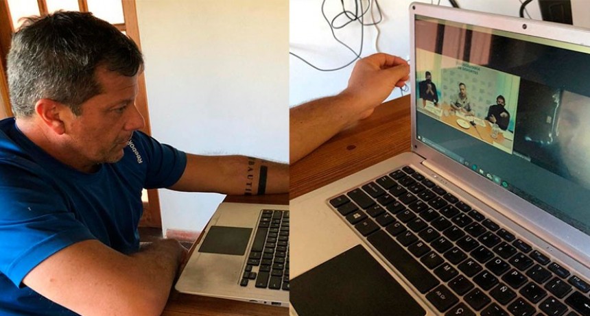 Alejandro Viola mantuvo una reuni&oacute;n virtual con el Subsecretario de Deportes de la Provincia de Buenos Aires
