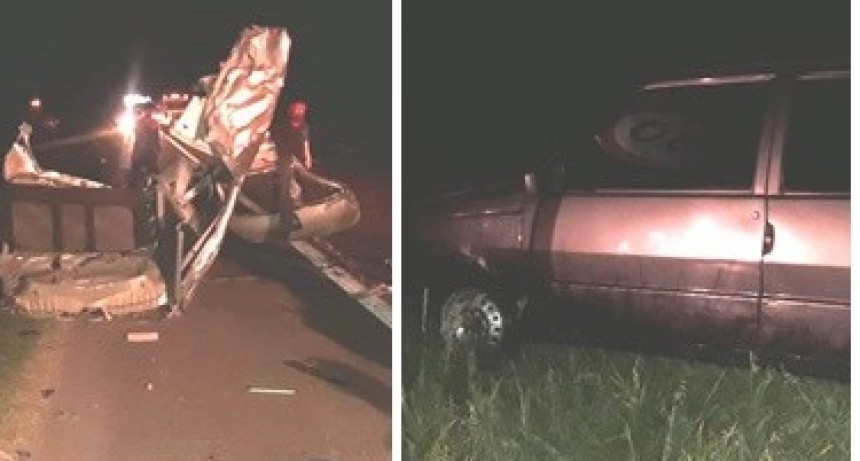 Ruta 205: Un fallecido a ra&iacute;z de un accidente