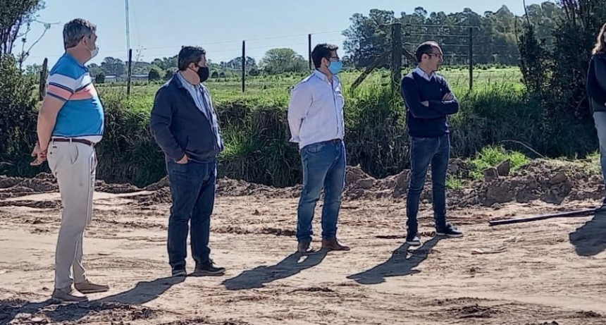 Marcos Pisano; ‘Para nosotros es un obra trascendental y porque era una gran deuda con la localidad de Urdampilleta’