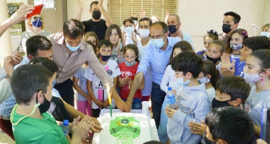 Pisano y Bucca participaron del acto por el 108° aniversario de Pirovano