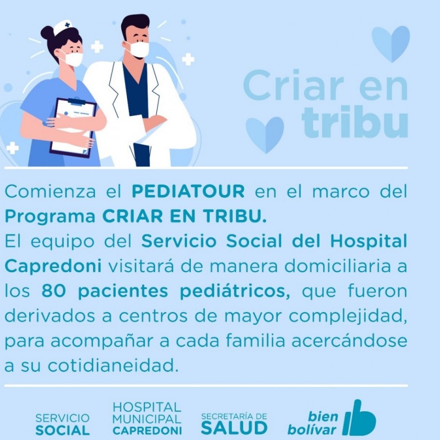 Pediatour, el acompañamiento a pacientes pediátricos derivados