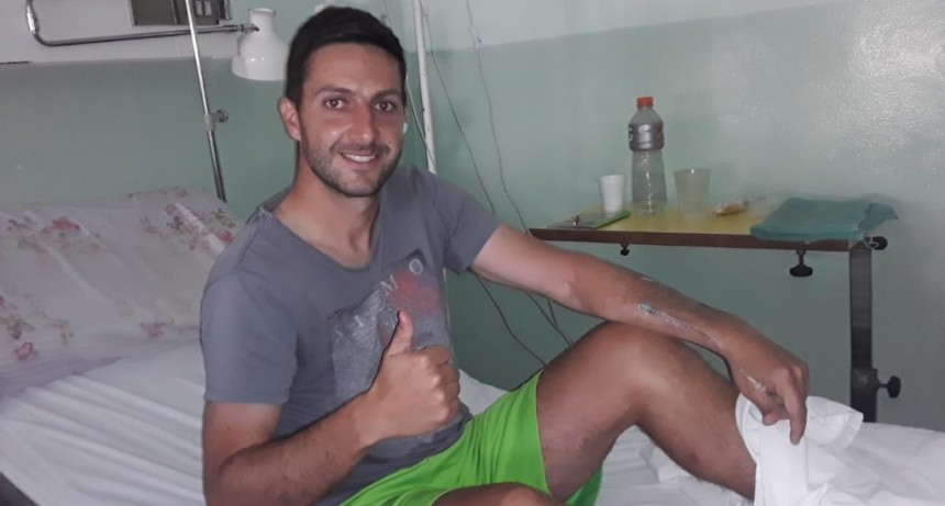 Alberto Kunz: “Por un golpe se me juntó líquido en el pulmón, pero por suerte ahora está funcionando normalmente” 