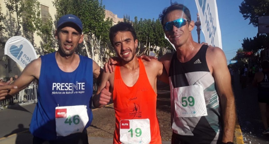 Bolívar disfrutó de la Maratón 