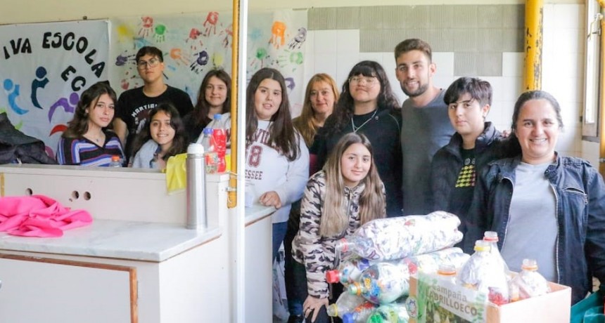 La Municipalidad realizó un aporte a estudiantes de la Escuela de Educación Secundaria nº4