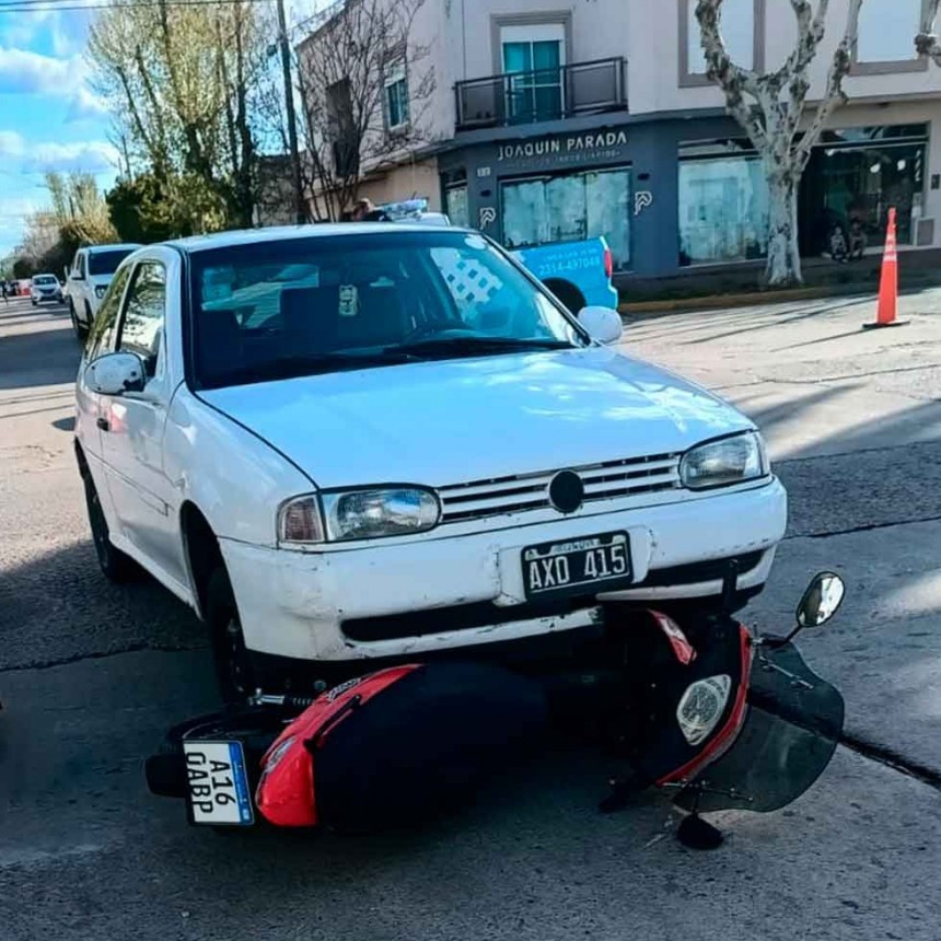 Accidente en avenida Venezuela y Paso