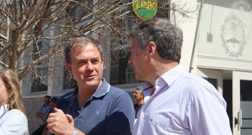 Juan Carlos Morán y Marcelo Salamanco juntos escucharon a vecinos de Pirovano