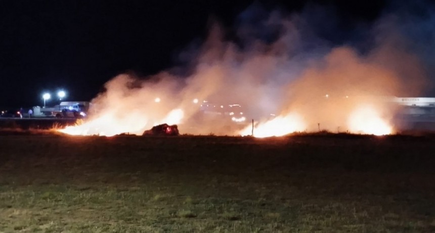 La lluvia hizo que los Bomberos Voluntarios tuvieran descanso por unas horas