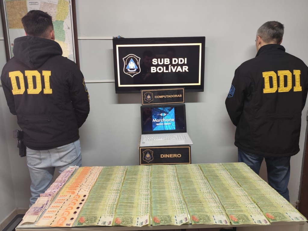 Informe Oficial SUB DDI de Bolívar: Allanamiento positivo, dos robos esclarecidos y un detenido con frondosos antecedentes penales