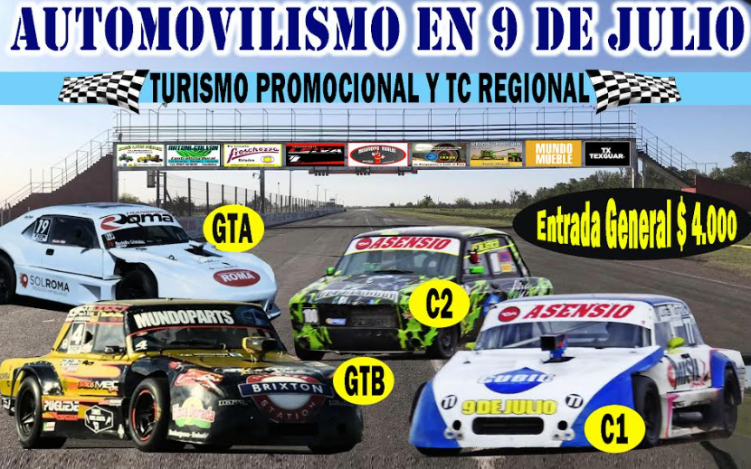 Sábado 5 y domingo 6 de octubre, en el autódromo 