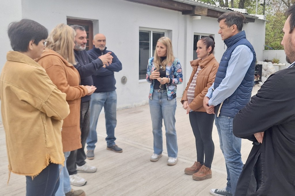 “Bali” Bucca recorrió instituciones que trabajan con personas con Discapacidad en Olavarría y Azul