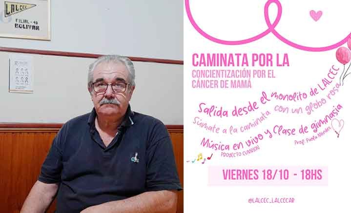 LALCEC: Se realiza hoy viernes la Caminata Solidaria por la Prevención del Cáncer de Mamas