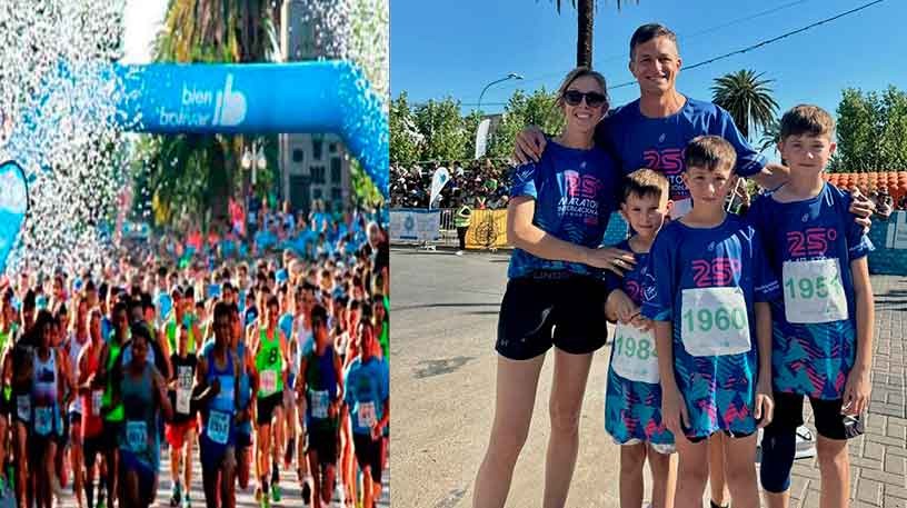 Bolívar celebró Deporte y Salud en la Maratón Dino Hugo tinelli