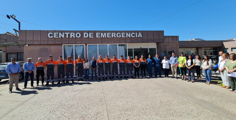 107: El Municipio presentó el nuevo funcionamiento del Servicio de Emergencias y en FM 10 hablamos con el Intendente Marcos Pisano, el Jefe de Defensa Civil Roque Bazán y la doctora Delfina Gorosito