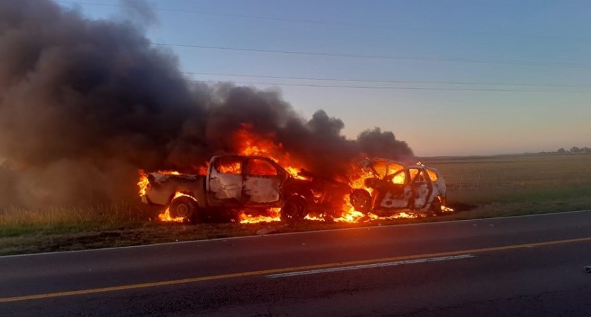 Ruta 5: Trágico accidente en jurisdicción Juan José Paso, dejó como saldo dos personas fallecidas