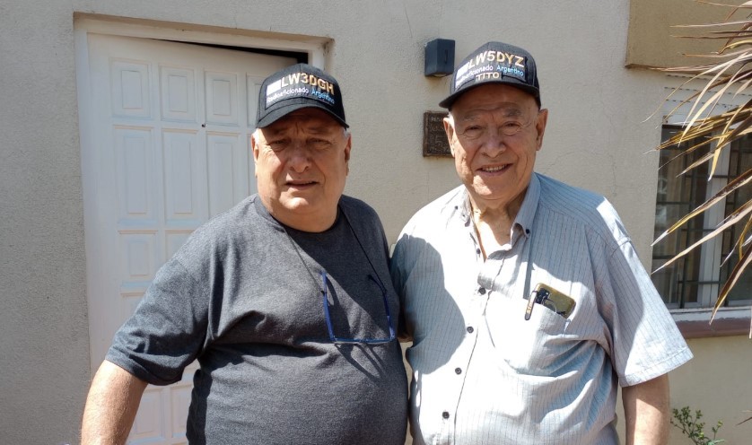 Dia del Radioaficionado: En FM 10 hablamos con Juan Bernardo Tito Benito y Jorge De Marco