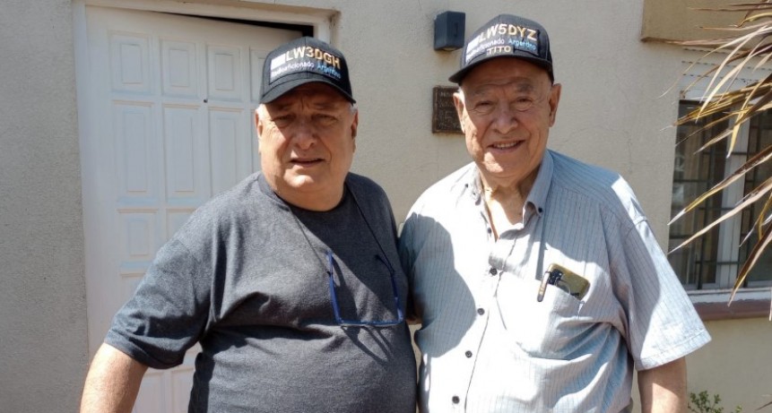 Dia del Radioaficionado: En FM 10 hablamos con Juan Bernardo Tito Benito y Jorge De Marco