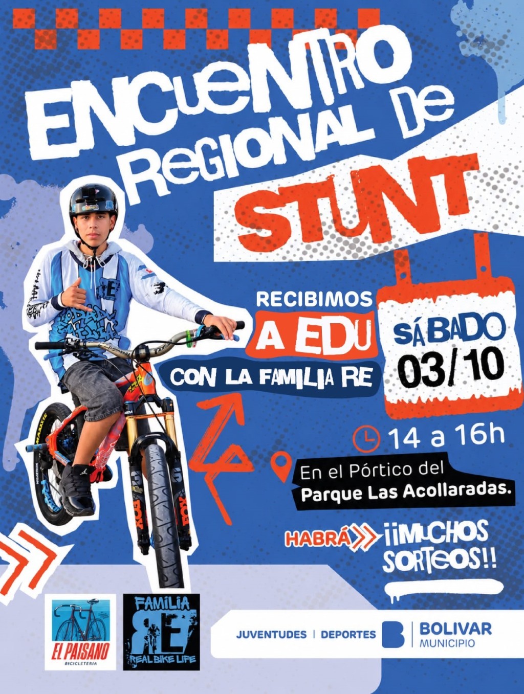 El Parque Las Acollaradas ser&aacute; sede de un encuentro regional de Stunt 