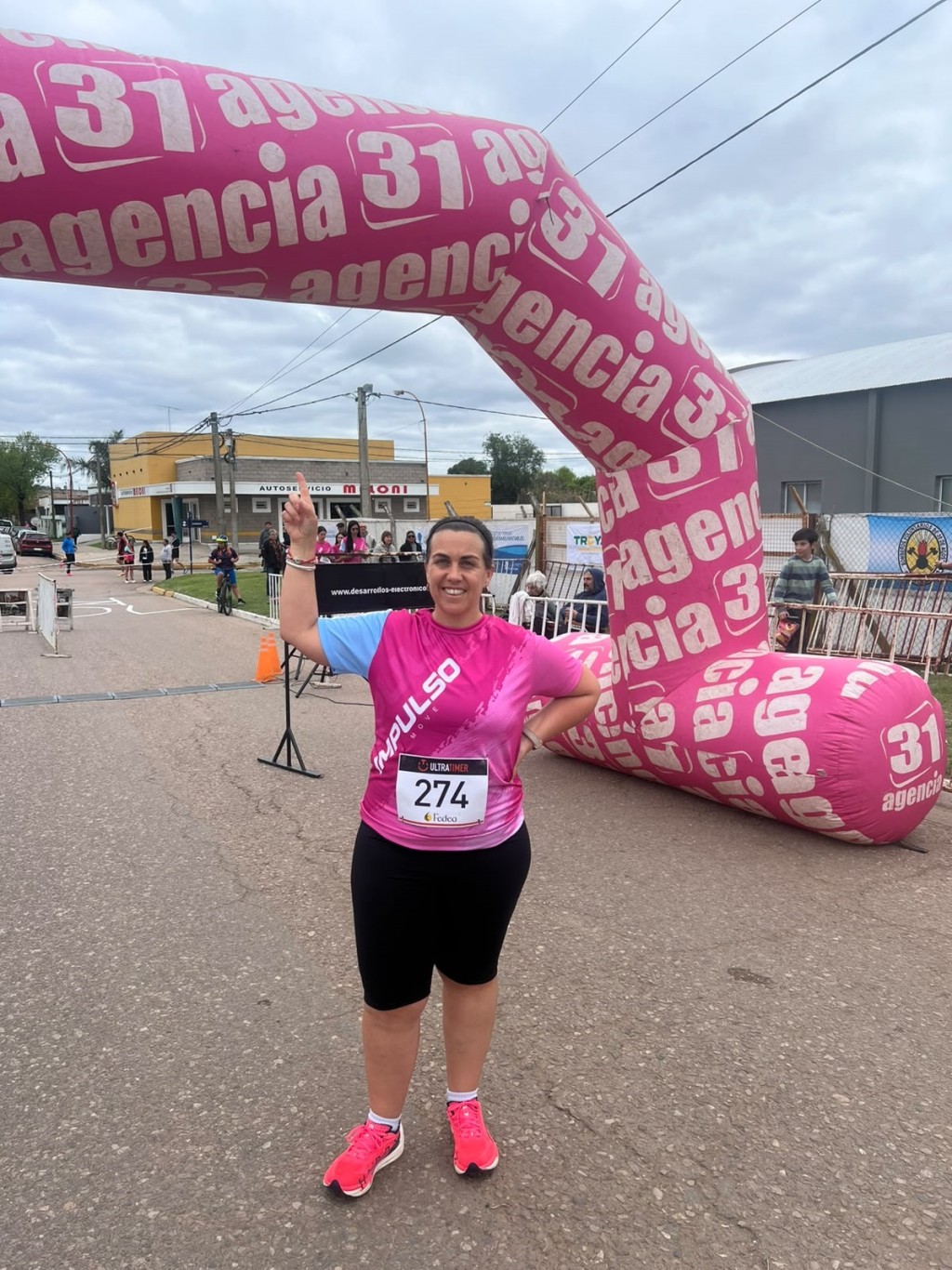 Daiana Del Riego particip&oacute; de los 10K de la carrera Impulso MOV y logr&oacute; bajar su marca personal
