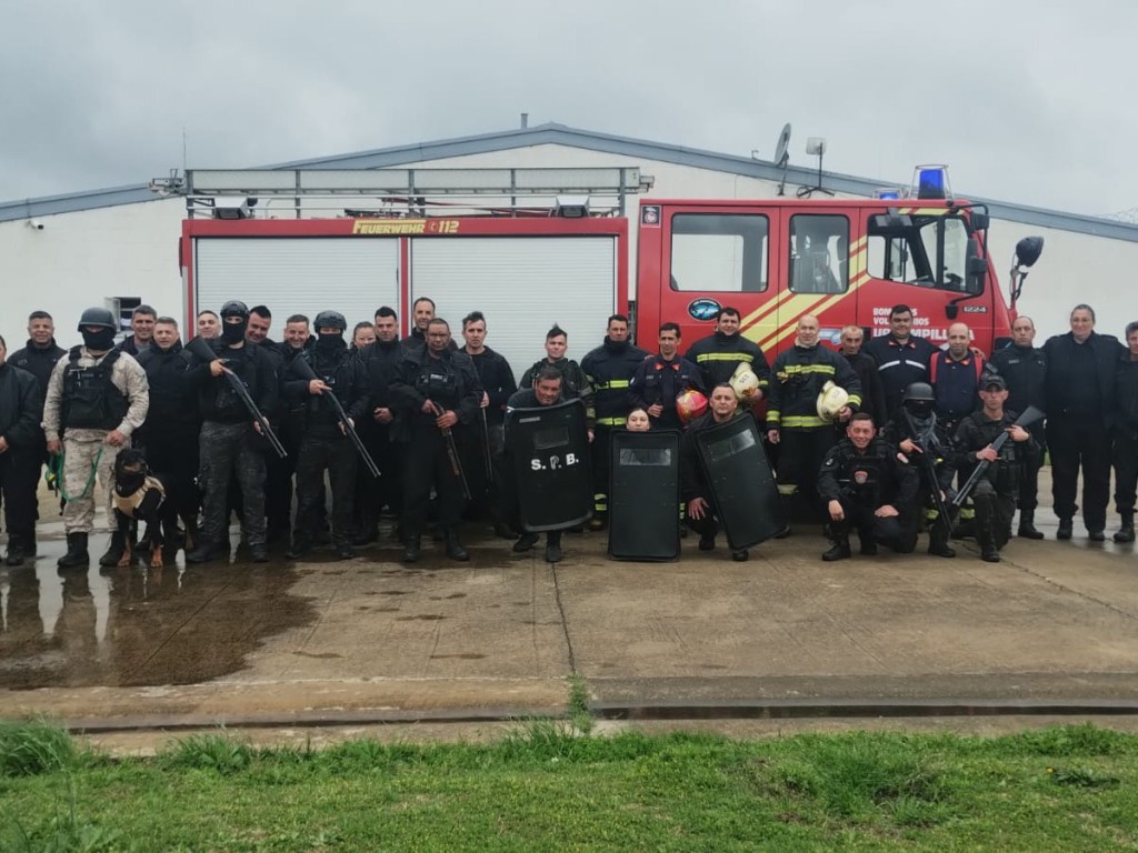 Se realiz&oacute; el simulacro semianual de prevenci&oacute;n y extinci&oacute;n de incendios en la c&aacute;rcel de Urdampilleta