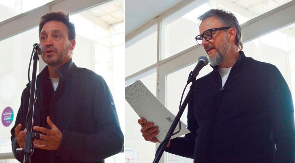 Sebasti&aacute;n Alzueta y Eduardo Rodr&iacute;guez referenciaron la gran historia de Daniel Castellani en el V&oacute;ley de la Ciudad de Bol&iacute;var