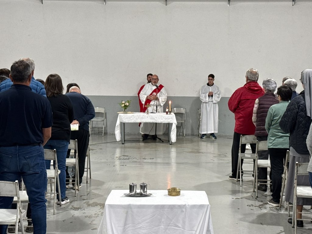 Bali Bucca particip&oacute; de la Santa Misa por las Fiestas Patronales de San Carlos Borromeo