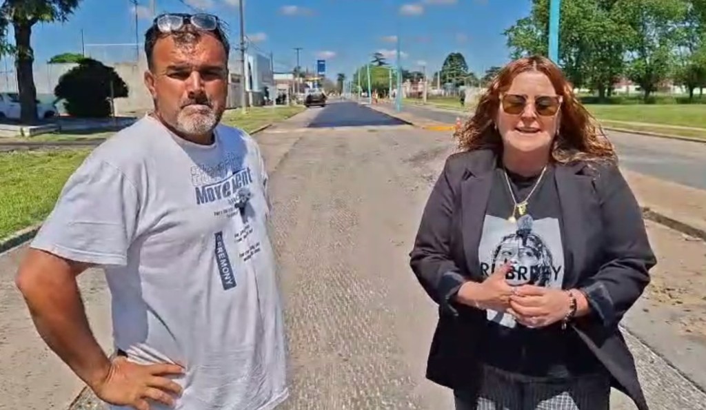 Julio Rivarola: "Es una obra importante para la ciudad, por eso necesitamos que la gentes nos ayude y tome los desv&iacute;os correspondientes mientras se cumple el fraguado y secado"