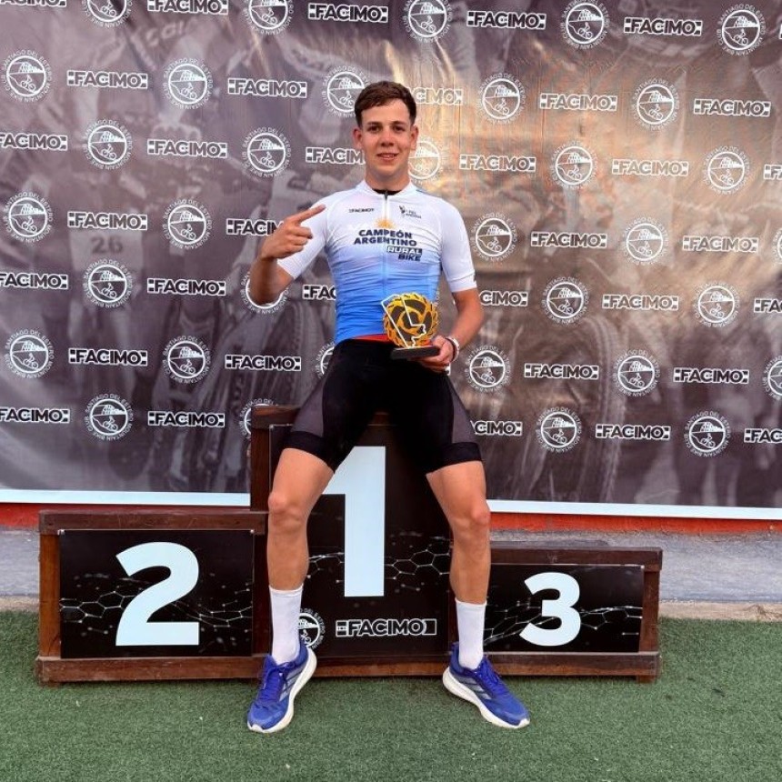 Nicol&aacute;s Zarza conquist&oacute; su quinto campeonato argentino de Rural Bike 