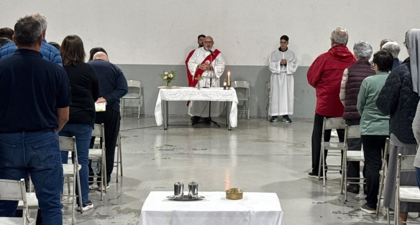 Bali Bucca particip&oacute; de la Santa Misa por las Fiestas Patronales de San Carlos Borromeo