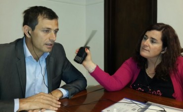 El Intendente Bucca, tras reunión con Tinelli, mencionó el posible desembarco de inversiones a Bolívar