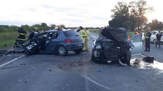 Ayer, grave accidente en Ruta 205