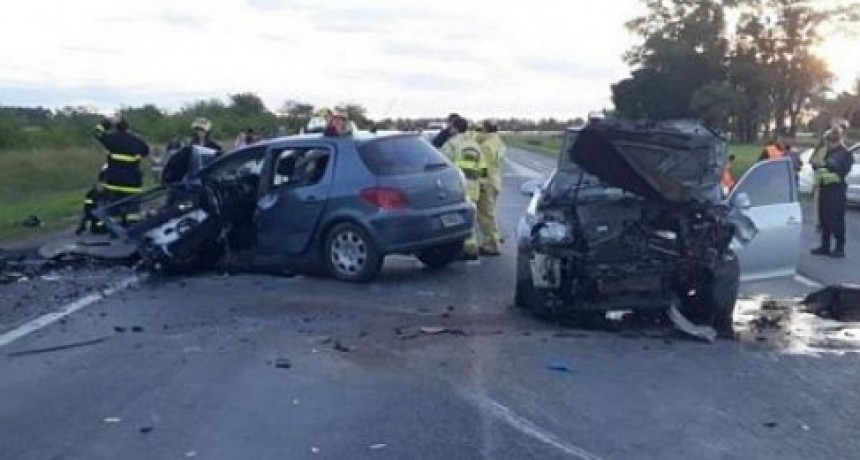 Ayer, grave accidente en Ruta 205