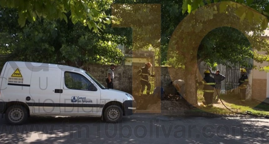 Escape de gas sin mayores consecuencias en una vivienda de calle Almafuerte entre Rodríguez Peña y Paso