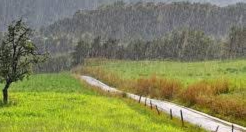 Registro de lluvias: Desde 10 hasta 50 mm en Bol&iacute;var y la zona