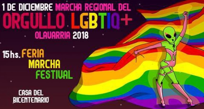 Gacetilla de prensa: &lsquo;Marcha Regional del Orgullo LGBTIQ+ Olavarr&iacute;a 2018&rsquo;