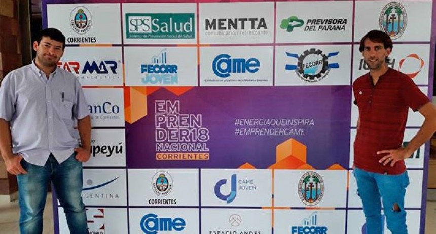 Integrantes de la subcomisi&oacute;n de j&oacute;venes de la C&aacute;mara Comercial de Bol&iacute;var participaron del Emprender Nacional Corrientes 2018
