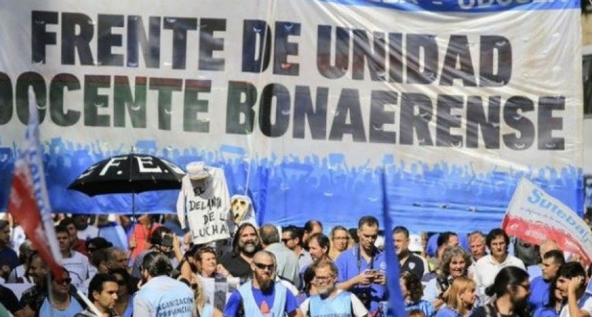 Tras el rechazo al ofrecimiento de Provincia, los gremios docentes anunciaron un paro para el lunes 3