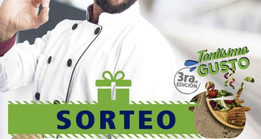 Super Sorteo Tant&iacute;simo Gusto de la C&aacute;mara Comercial