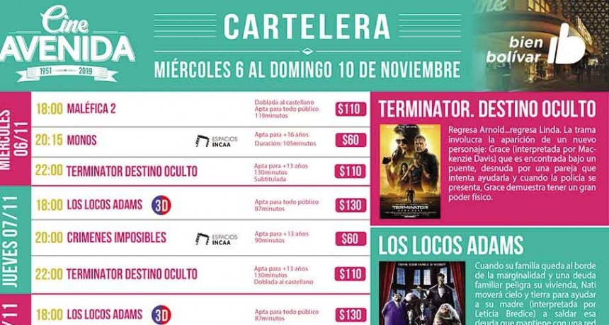 La familia m&aacute;s loca llega al Cine Avenida; Los Locos Addams en 3D
